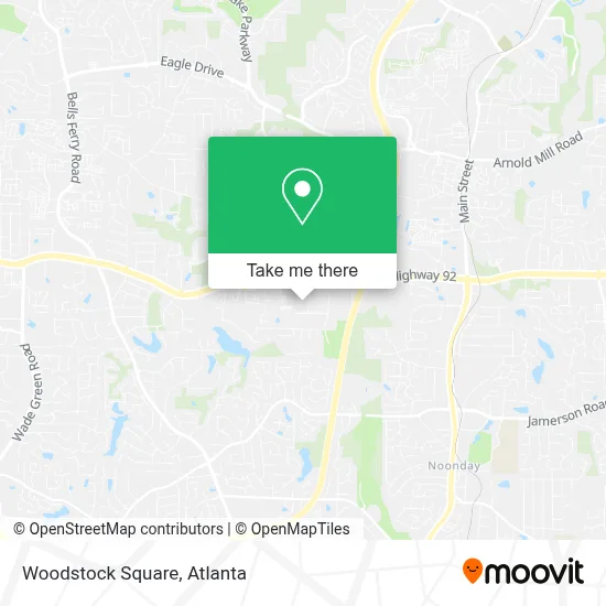 Woodstock Square map