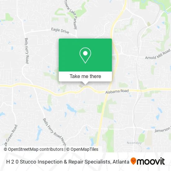 H 2 0 Stucco Inspection & Repair Specialists map