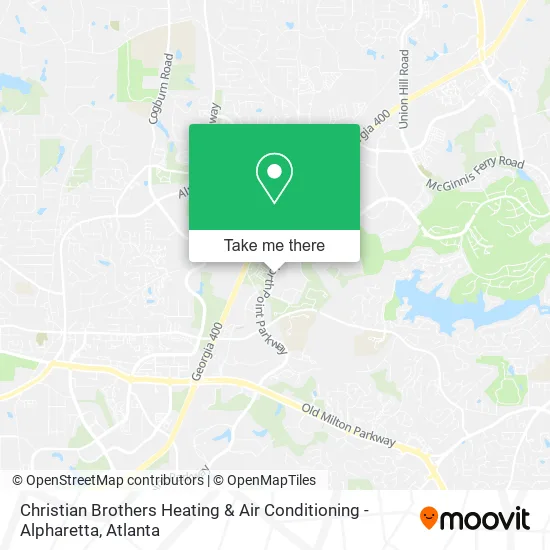 Christian Brothers Heating & Air Conditioning - Alpharetta map