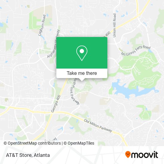 AT&T Store map