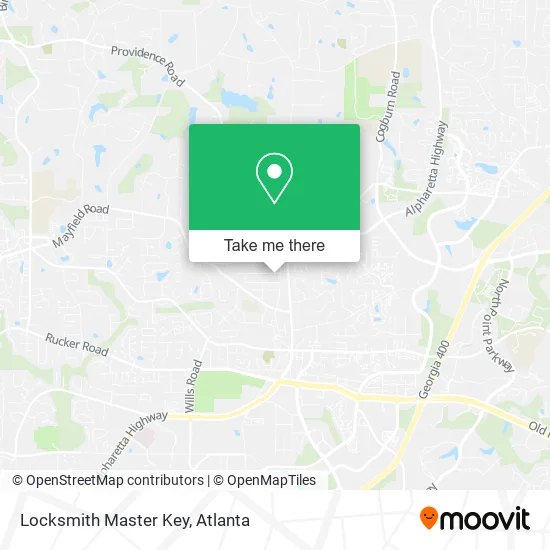Locksmith Master Key map