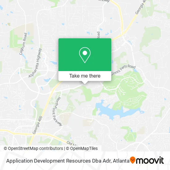 Application Development Resources Dba Adr map