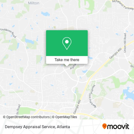 Dempsey Appraisal Service map
