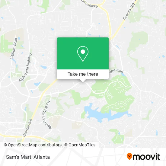 Sam's Mart map