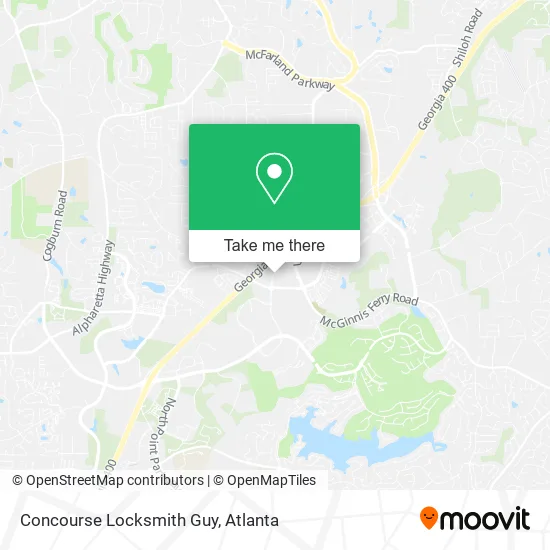 Concourse Locksmith Guy map