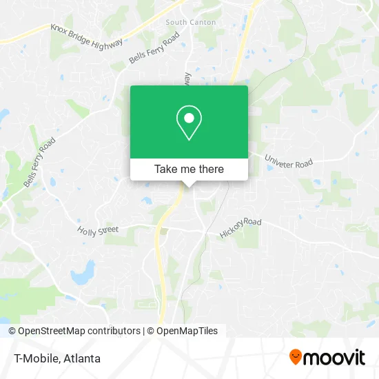 T-Mobile map