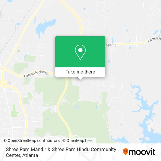 Shree Ram Mandir & Shree Ram Hindu Community Center map
