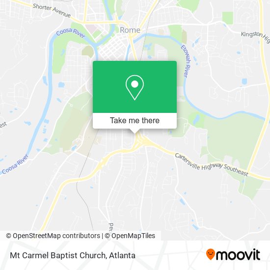 Mapa de Mt Carmel Baptist Church