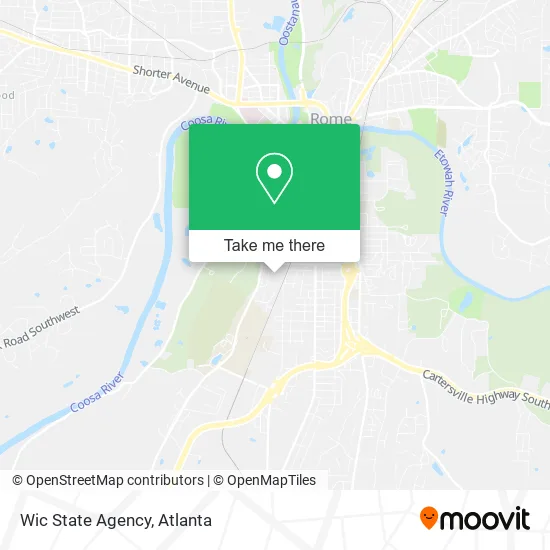 Wic State Agency map