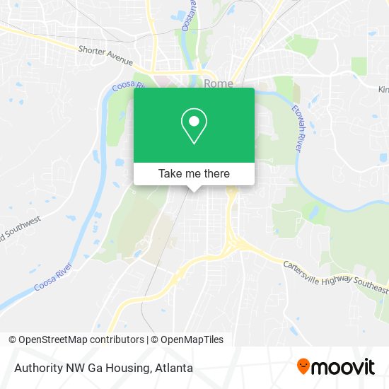 Authority NW Ga Housing map