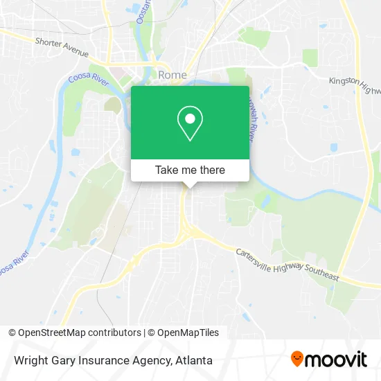 Wright Gary Insurance Agency map