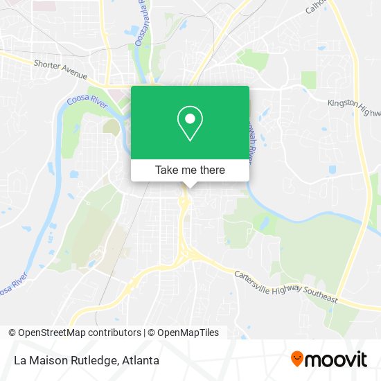 Mapa de La Maison Rutledge