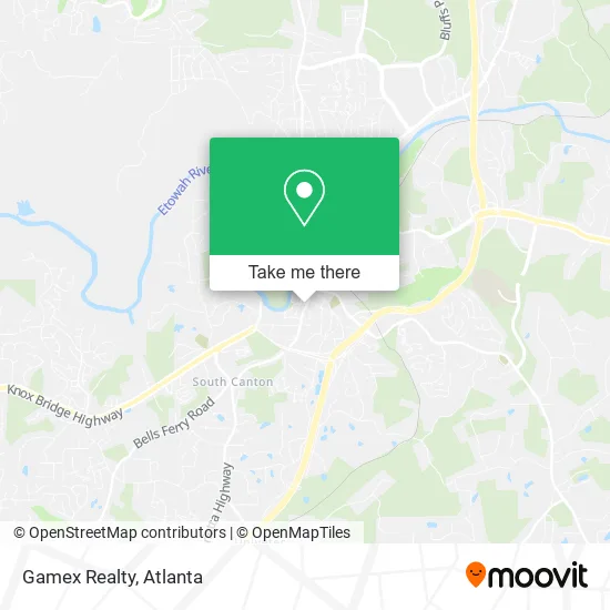 Gamex Realty map