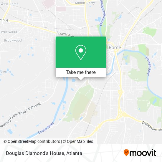 Douglas Diamond's House map
