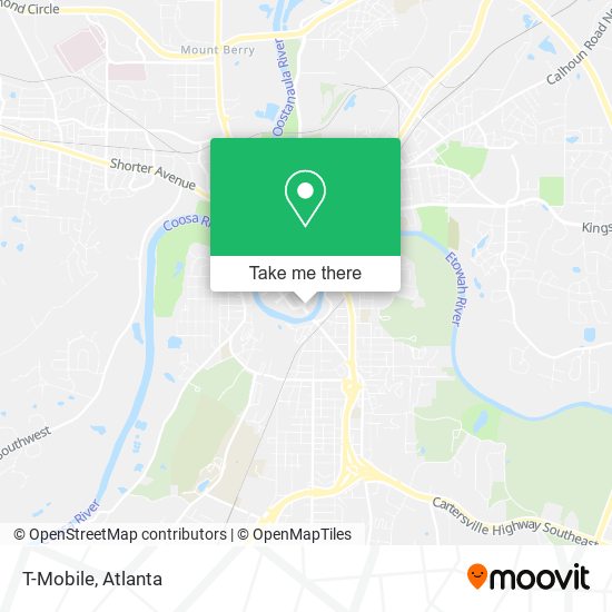 T-Mobile map