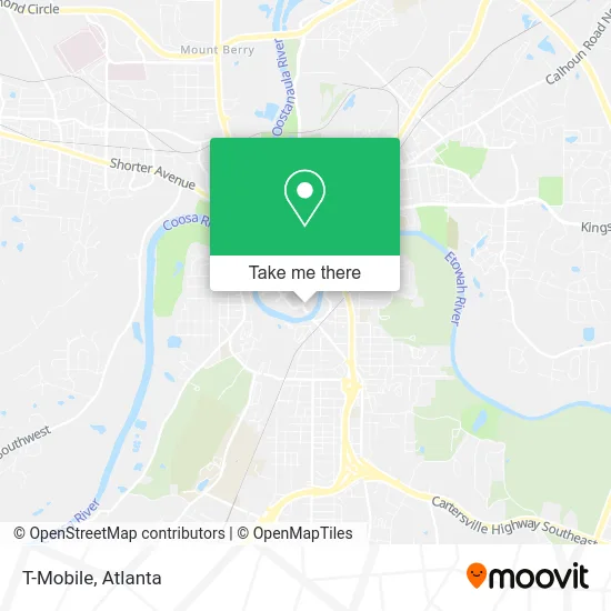 T-Mobile map