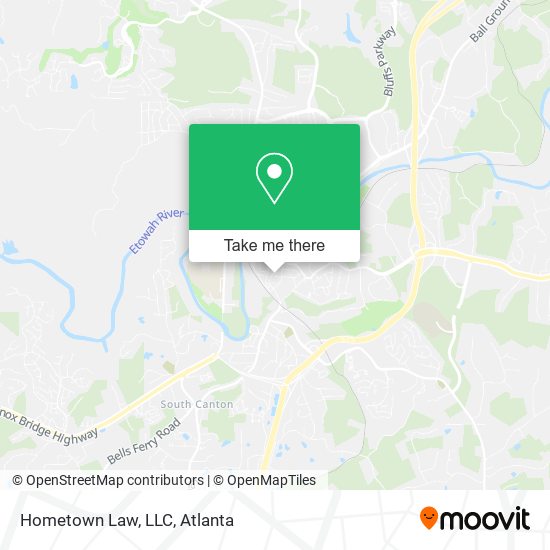 Hometown Law, LLC map