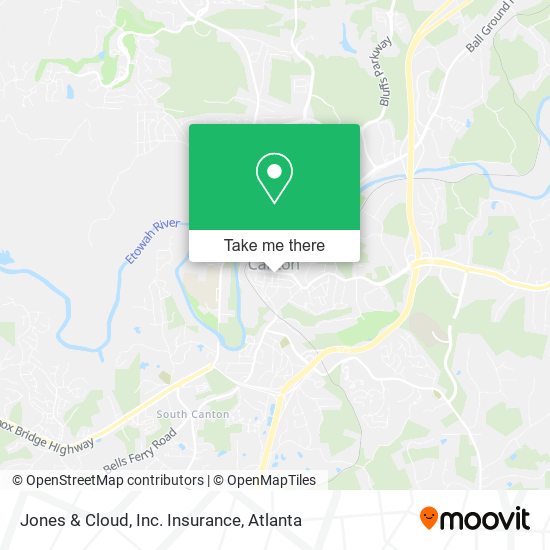 Mapa de Jones & Cloud, Inc. Insurance