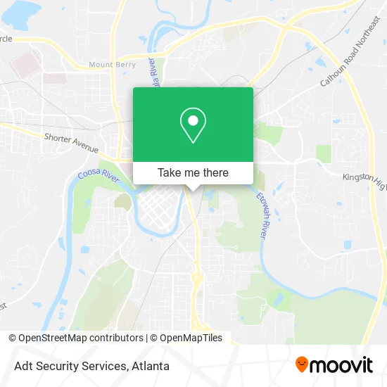 Adt Security Services map