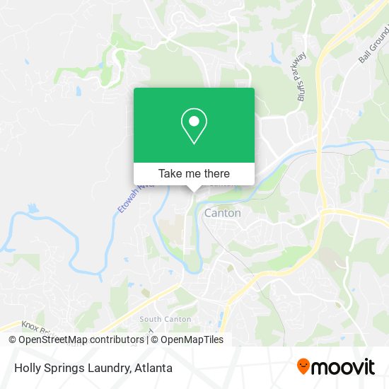 Holly Springs Laundry map