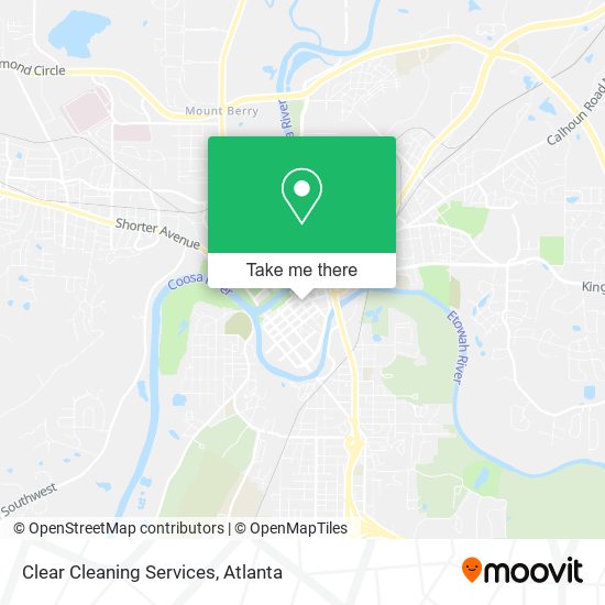 Mapa de Clear Cleaning Services