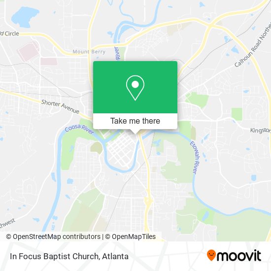 Mapa de In Focus Baptist Church