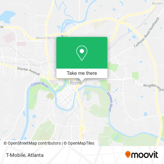T-Mobile map