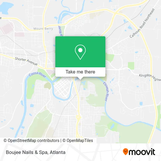 Boujee Nails & Spa map