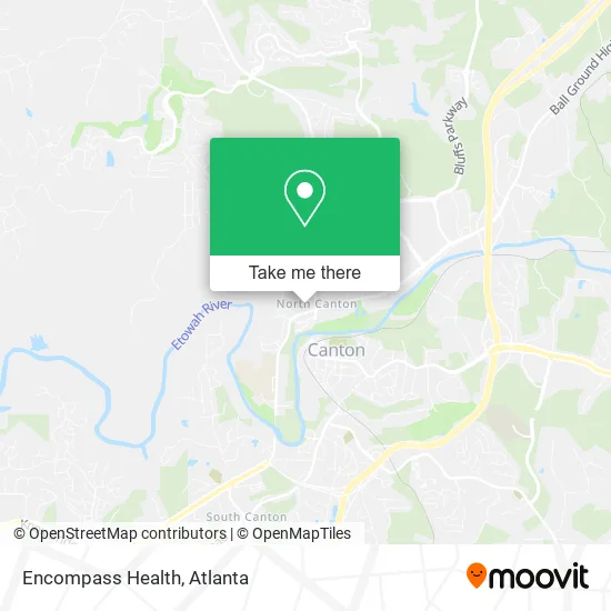 Encompass Health map