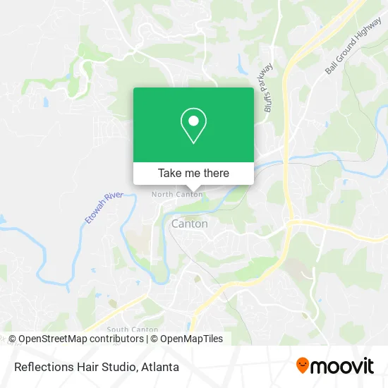 Reflections Hair Studio map