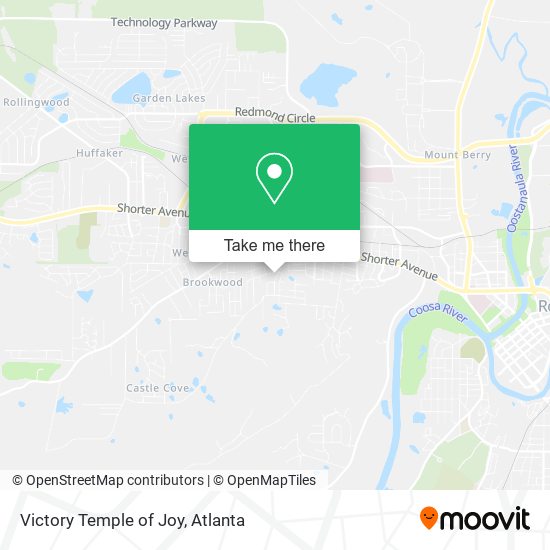 Victory Temple of Joy map