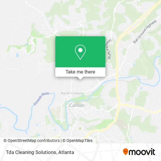 Tda Cleaning Solutions map