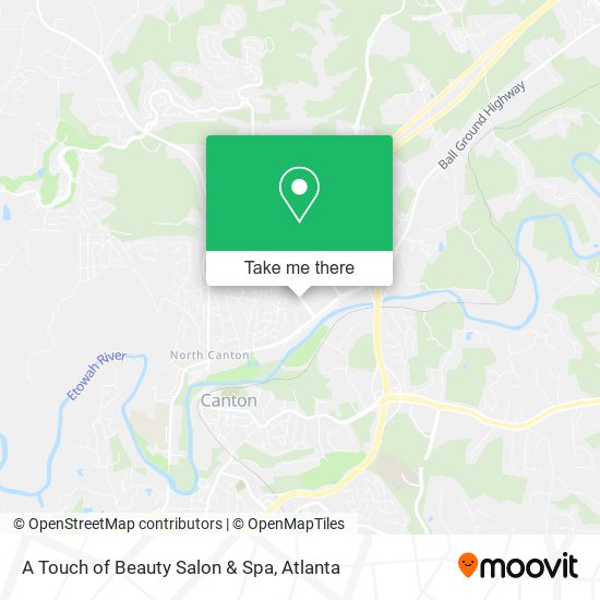 A Touch of Beauty Salon & Spa map