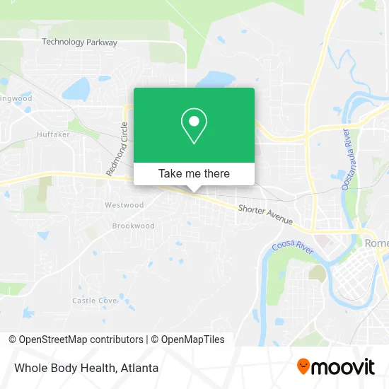 Whole Body Health map
