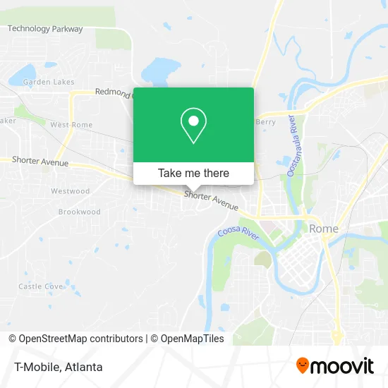T-Mobile map