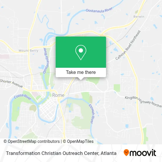 Transformation Christian Outreach Center map
