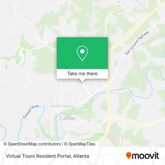 Virtual Tours Resident Portal map