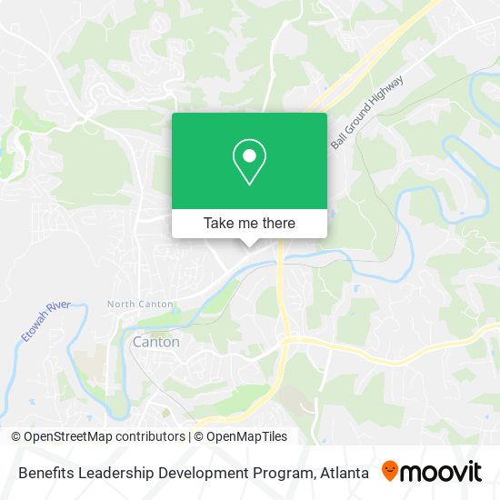 Benefits Leadership Development Program map