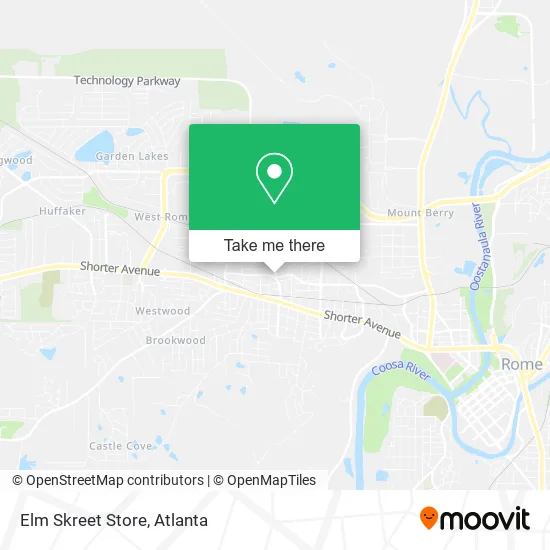 Elm Skreet Store map