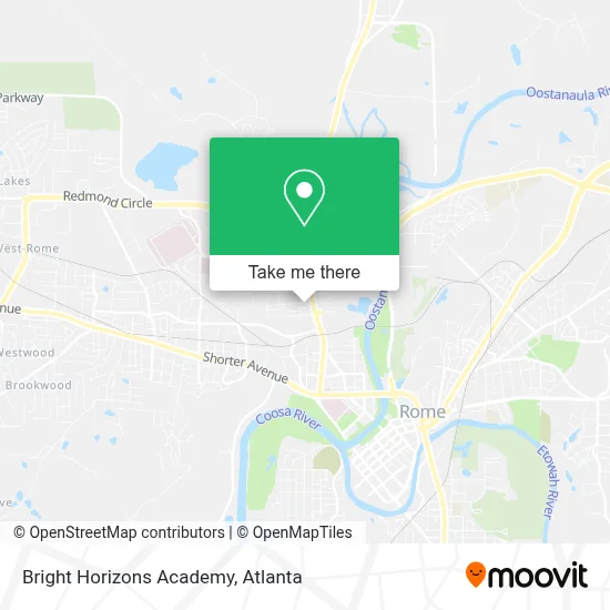 Bright Horizons Academy map