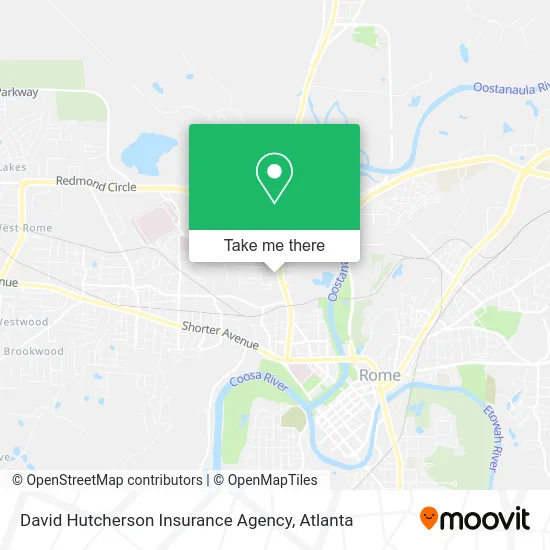 David Hutcherson Insurance Agency map