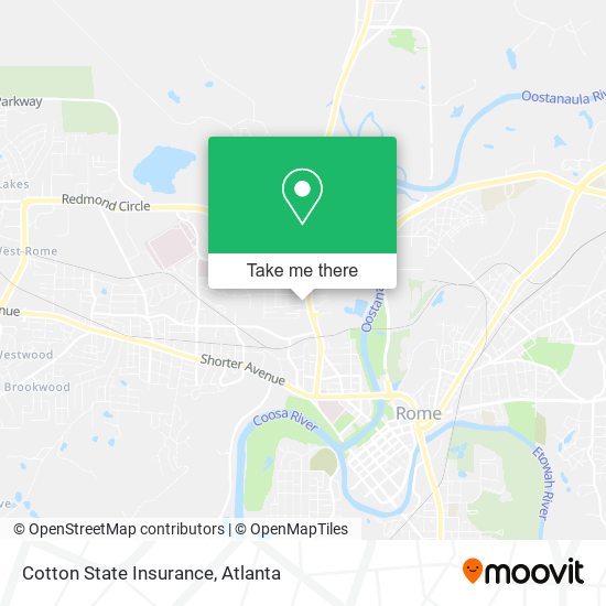 Mapa de Cotton State Insurance
