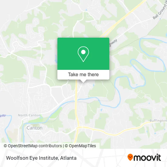 Woolfson Eye Institute map