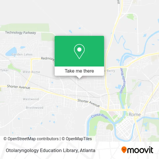 Otolaryngology Education Library map
