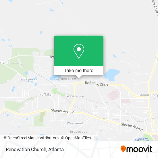 Renovation Church map