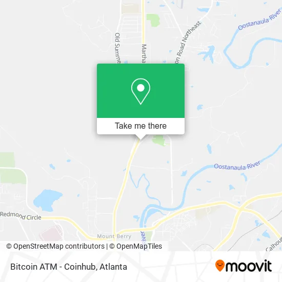 Bitcoin ATM - Coinhub map