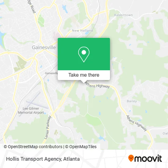 Hollis Transport Agency map