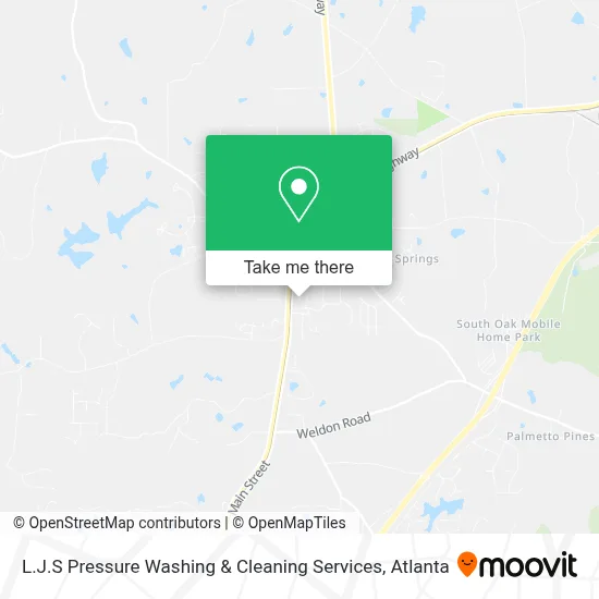 L.J.S Pressure Washing & Cleaning Services map