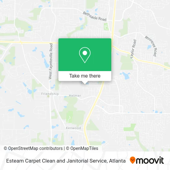Mapa de Esteam Carpet Clean and Janitorial Service