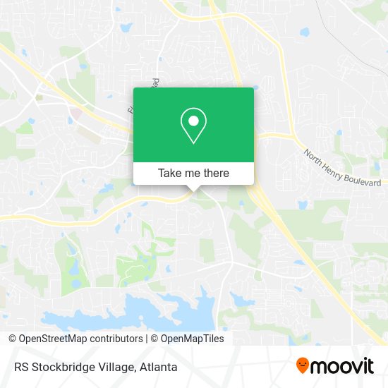 RS Stockbridge Village map
